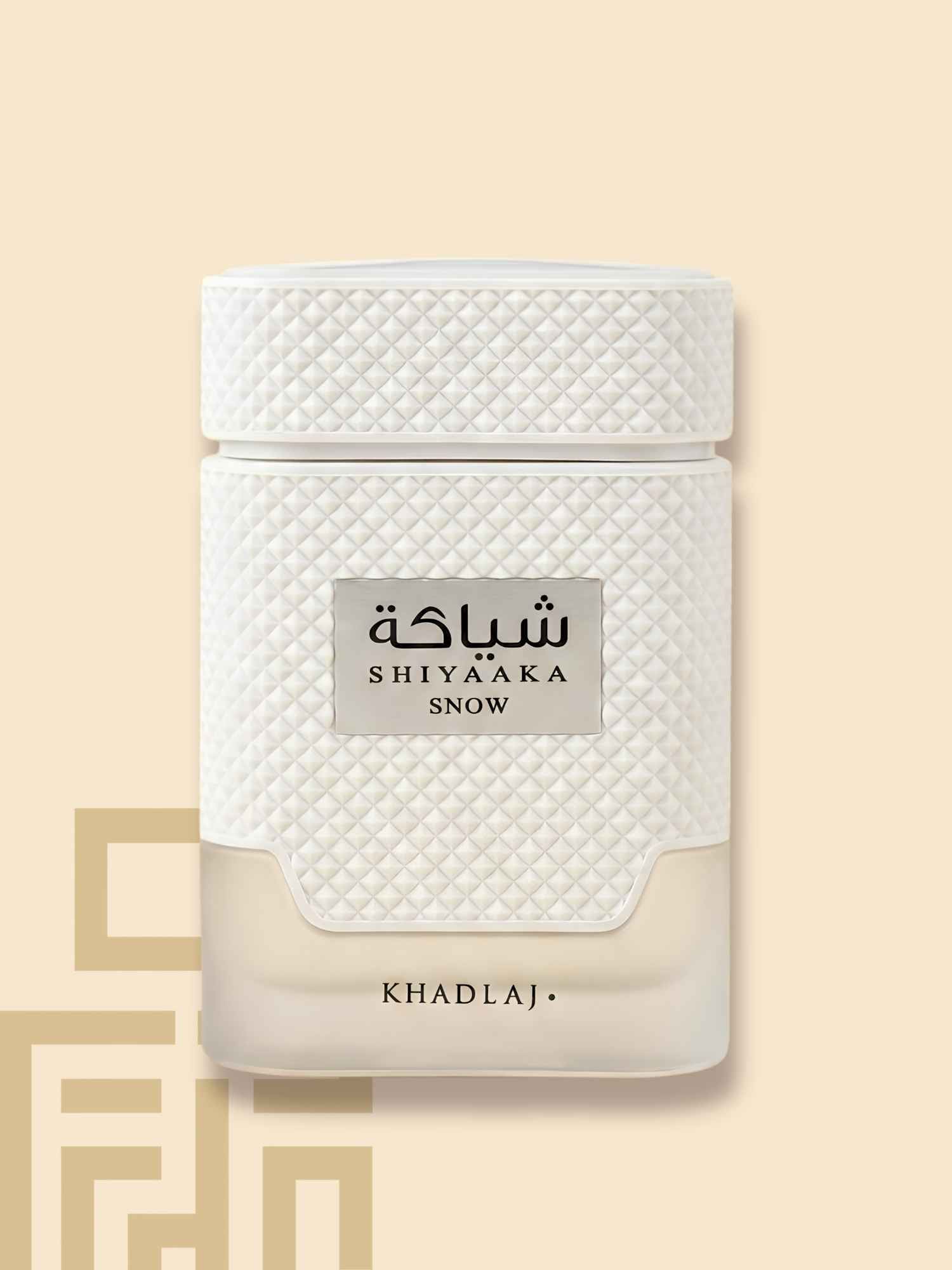Khadlaj Khadlaj Shiyaaka Snow EDP 100ML fragrance bottle